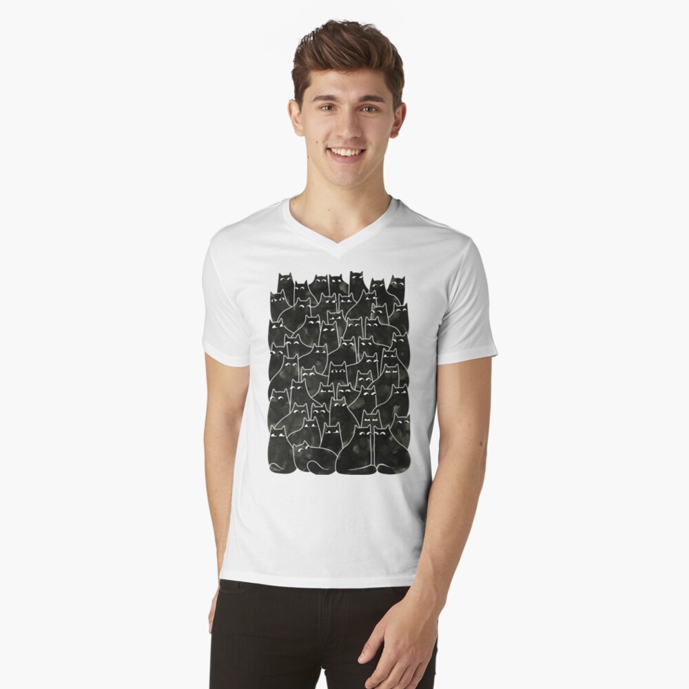 Item preview, V-Neck T-Shirt designed and sold by littleclyde.
