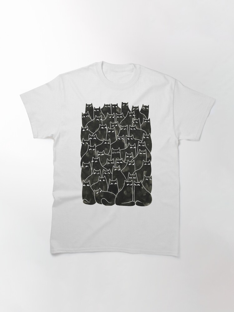 Alternate view of Suspicious Cats Classic T-Shirt