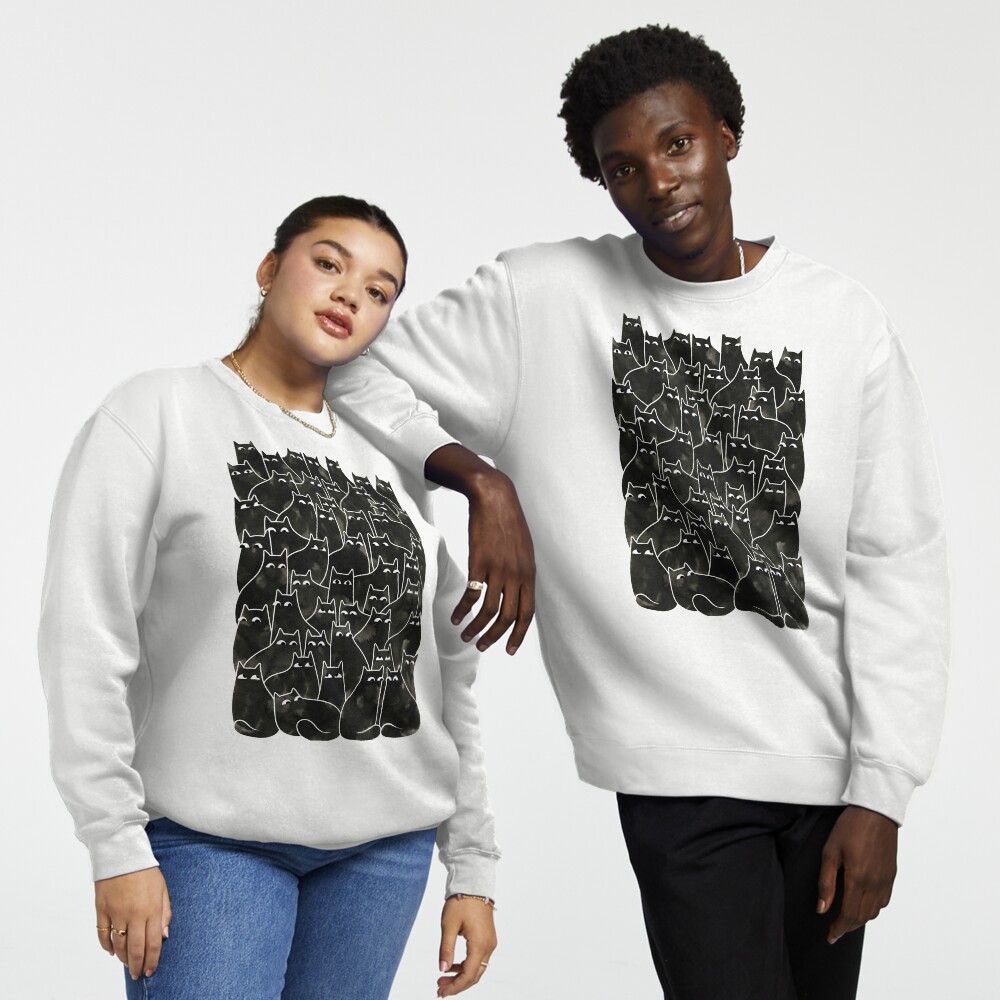 Vista previa del artículo con la obra «Sudadera sin capucha», diseñado y vendido por littleclyde.