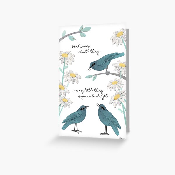 Item preview, Three Little Birds ("Don't Worry About a Thing") designed and sold by KShedenhelm.