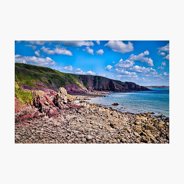 Item preview, Stackpole Quay Coastline - Rock Formations - Coastal Scenery designed and sold by Harmony Of The Mind.