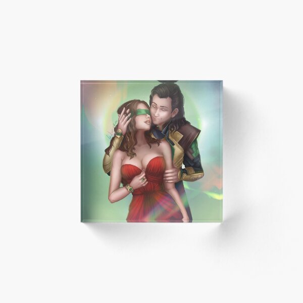 Hold Me Down Acrylic Block