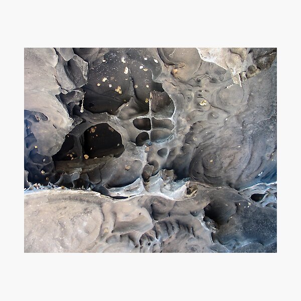 Sea cave Erosion Photographic Print