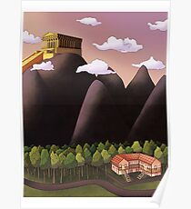 Berg Olymp Poster