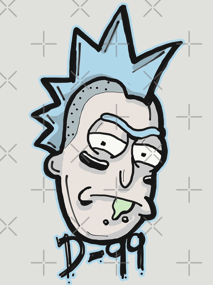 D-99 Rick Sanchez from Rick and Morty™ by sketchNkustom