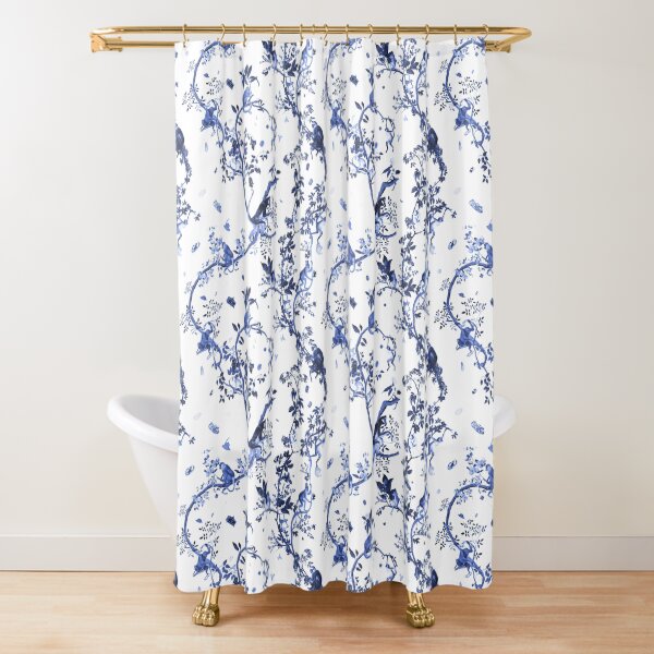 Monkey World Jouy Shower Curtain