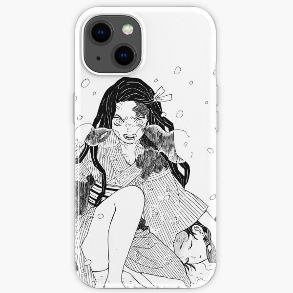Nezuko Will Always Protect (Kimetsu no Yaiba) iPhone Soft Case