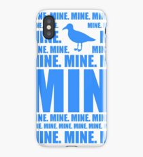 Mine in blue iPhone Case