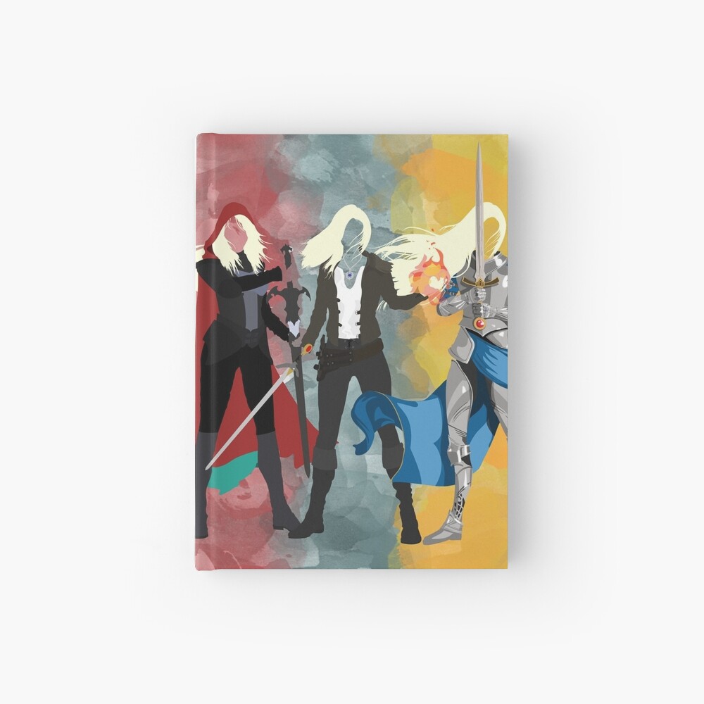 Throne of Glass Series Watercolor Hardcover Journal