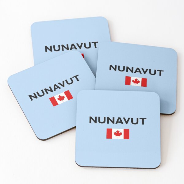 Item preview, Nunavut Canada Canadian Flag Light-Color designed and sold by TinyStarCanada.