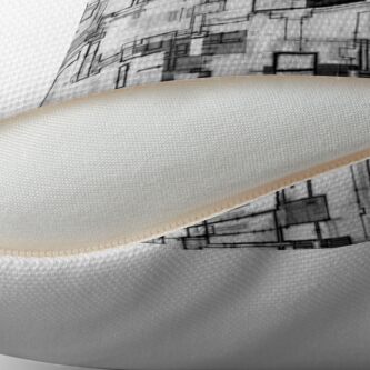 Alternate view of Digital Urban Camo Design Throw Pillow