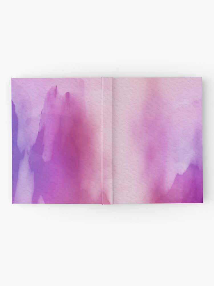 Alternate view of Pinks & Purple Watercolor Positive Space Hardcover Journal