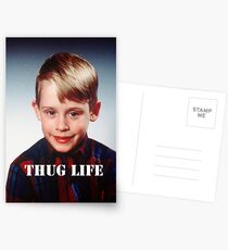 Macaulay Culkin - Thug Life Postcards