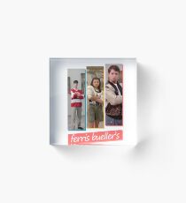 Ferris Bueller Ruhetag - 80er Jahre Acrylblock