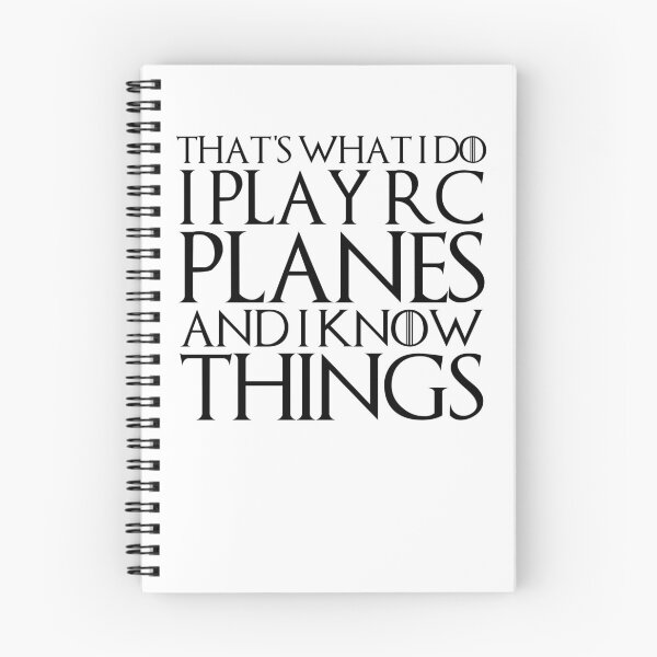 Item preview, THAT'S WHAT I DO I PLAY RC PLANES AND I KNOW THINGS Design designed and sold by melsens.