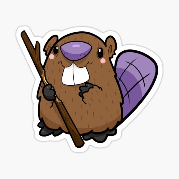Creepies - Beaver Sticker