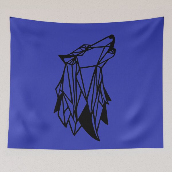 Item preview, Lobo geometrico I Low poly I Line Art designed and sold by Unpredictable Lab.
