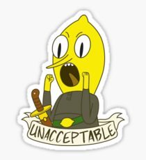 Lemongrab Sticker