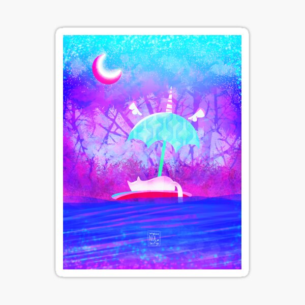 Floating Sticker