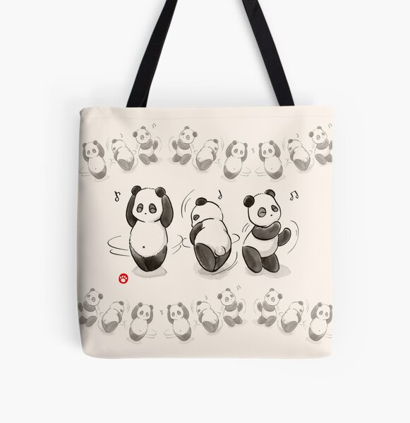panda tote bag