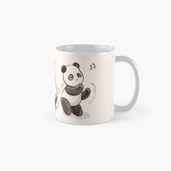 Panda Food Dance Classic Mug