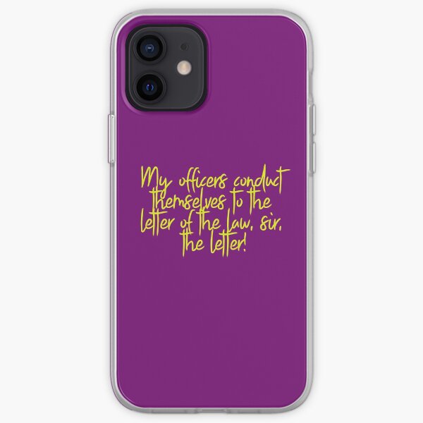 Line of Duty Quote iPhone Soft Case