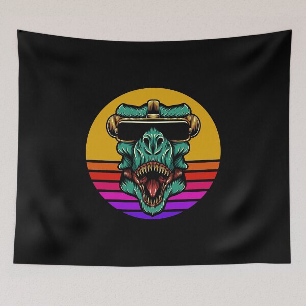 Item preview, Retro Vintage Dinosaur Head designed and sold by davidx098.
