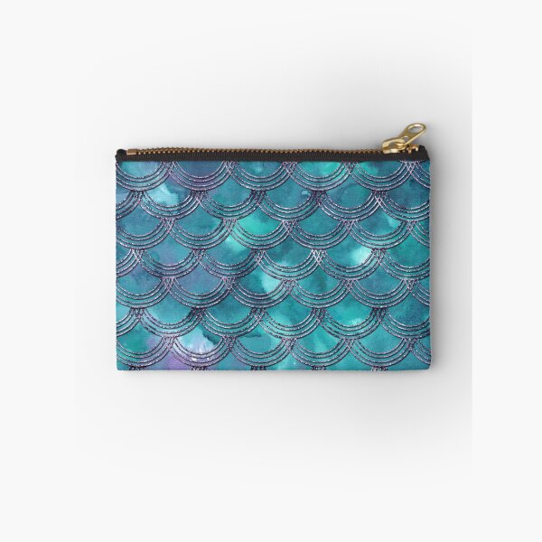 Item preview, Teal Purple Mermaid Scales Glam #1 (Photo of Glitter Only - Not Reflective) designed and sold by Anita's & Bella's Art.
