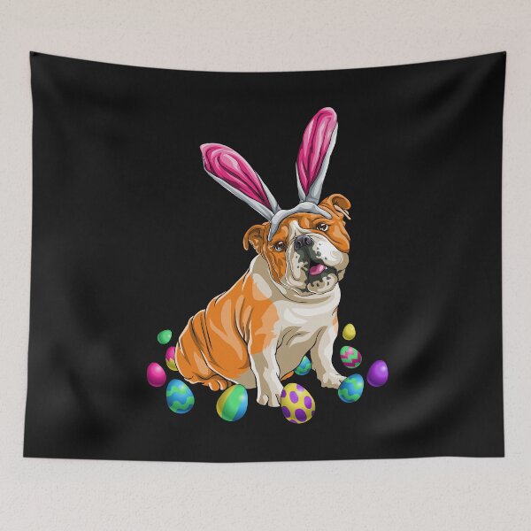 Item preview, Easter Bulldog Full designed and sold by Bendthetrend.
