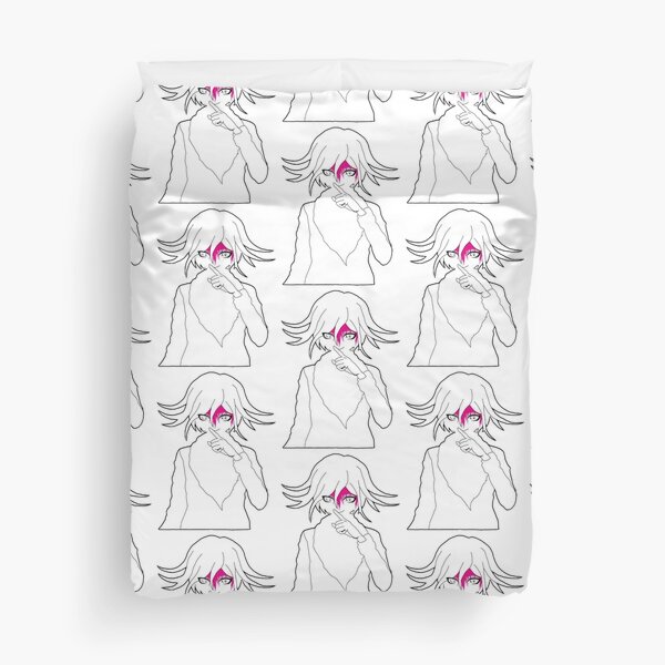 Kokichi Ouma Liar Silhouette Duvet Cover
