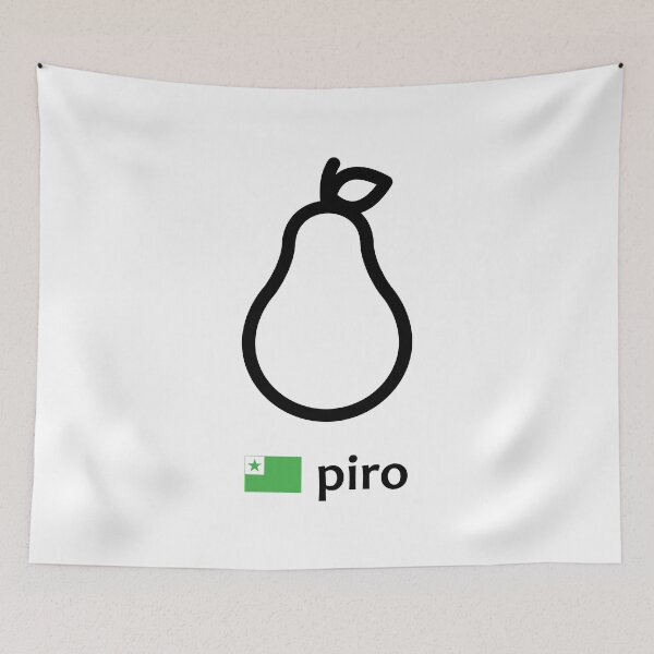 Item preview, Esperanto Piro (Pear) designed and sold by ByMaSOLE.