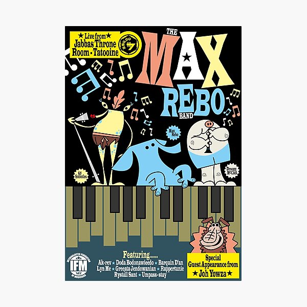 Item preview, The Max Rebo Band designed and sold by BlooMoo.