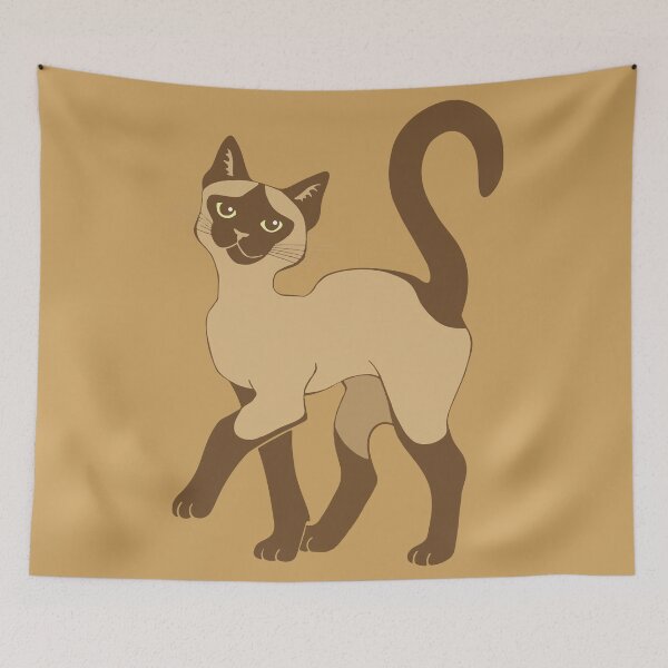 Item preview, Strutting Siamese Cat - brown point designed and sold by ferinefire.