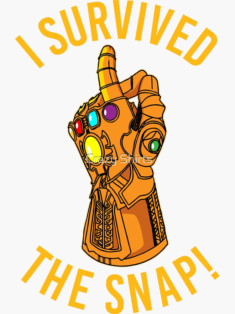 I survived the snap thanos shirt online