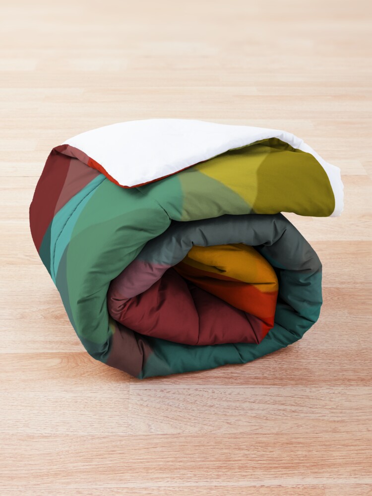 Alternate view of Mid Century Modern Circle Print 2 Comforter