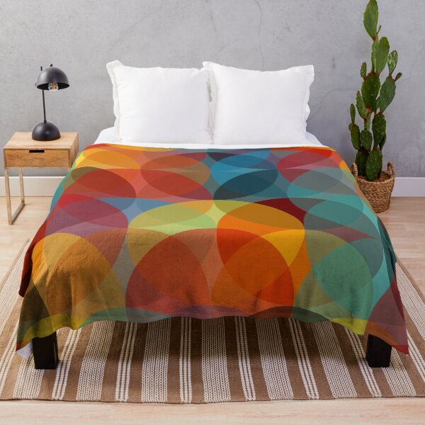 Item preview, Mid Century Modern Circle Print 2 designed and sold by Elsy's Art.