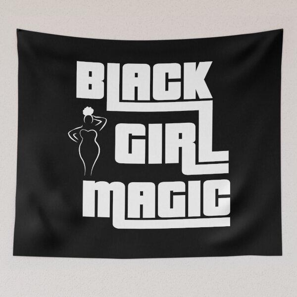 Item preview, Black Girl Magic Curvy Woman designed and sold by blackartmatters.
