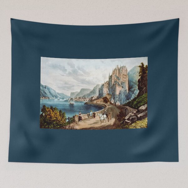 Item preview, View On the Rhine - 1856 designed and sold by CrankyOldDude.