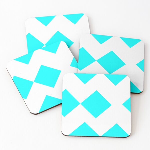 Item preview, Ice Blue Diamond Squares designed and sold by Michael Stewart.