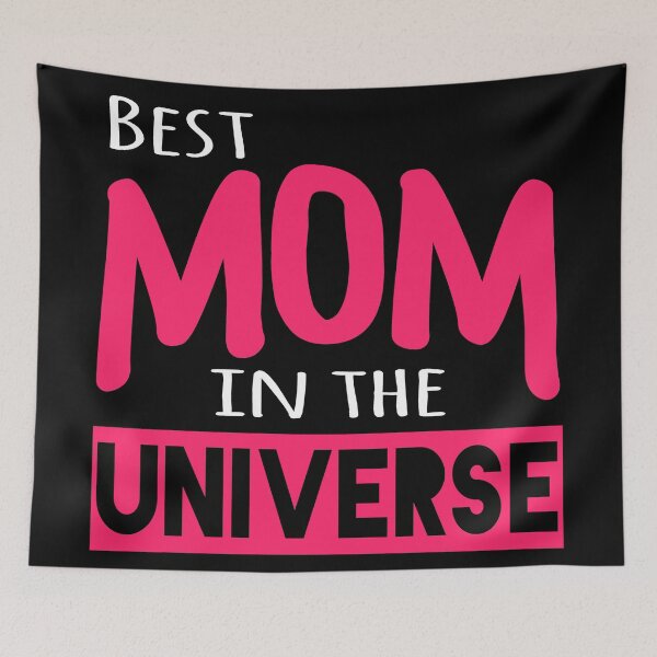 Item preview, Best Mom In The Universe | Mothers Day | Pink designed and sold by NeoMundo.