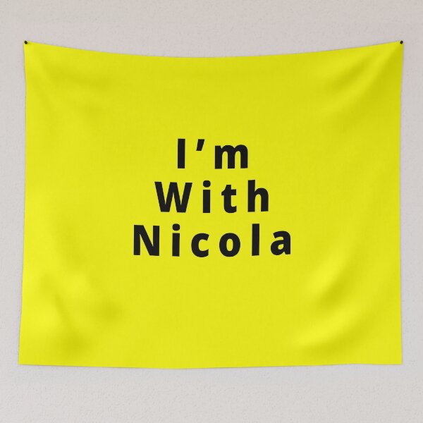 Item preview, I'm With Nicola - Scottish Independence Face Mask designed and sold by MadPanda.