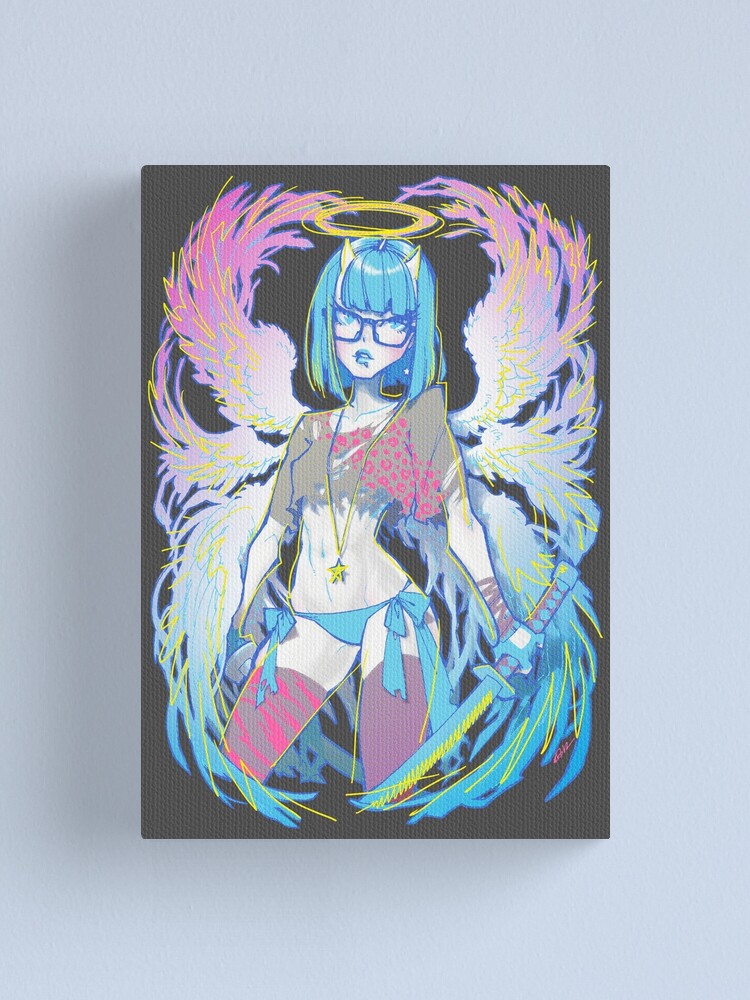 Alternate view of neon Canvas Print
