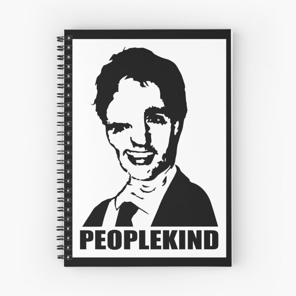 Item preview, Justin Trudeau 'PEOPLEKIND' (White on Black) designed and sold by jacobbudziak.