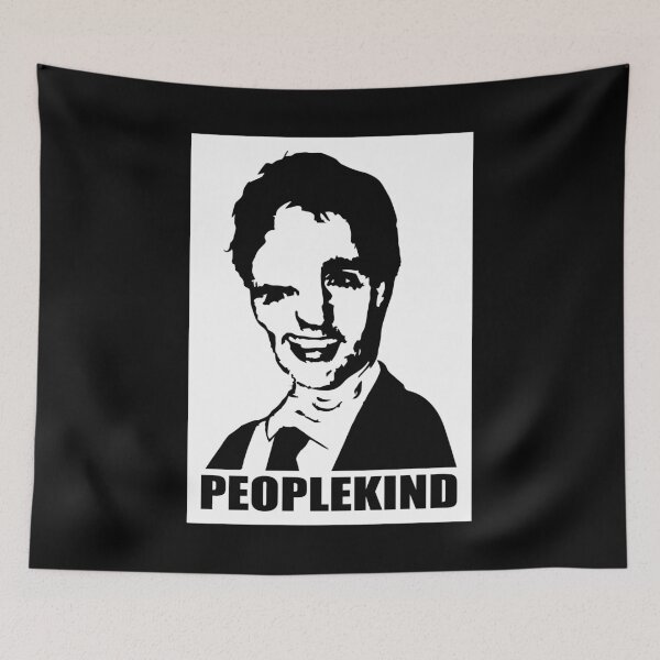 Item preview, Justin Trudeau 'PEOPLEKIND' (White on Black) designed and sold by jacobbudziak.