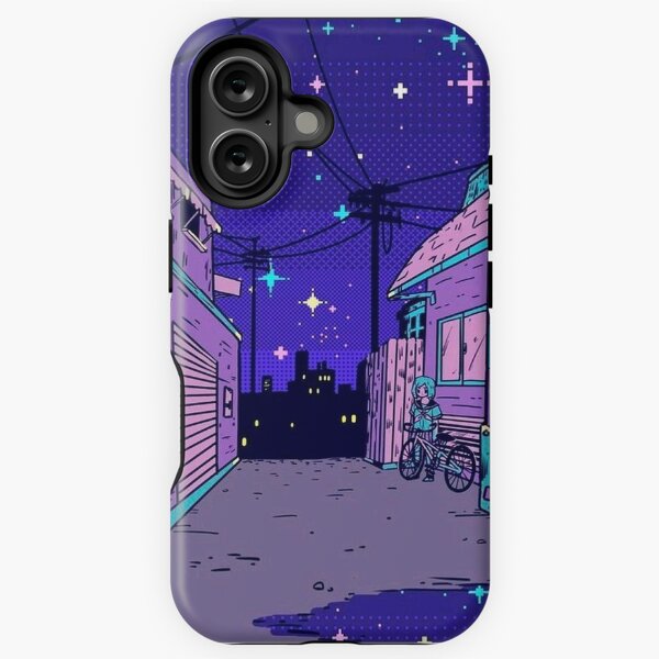 Artikel-Vorschau von Anime Cartoon ästhetischen Grunge Teen Telefon Fall Brieftasche Zitat Tumblr Aufkleber, designt und verkauft von kaledabean.
