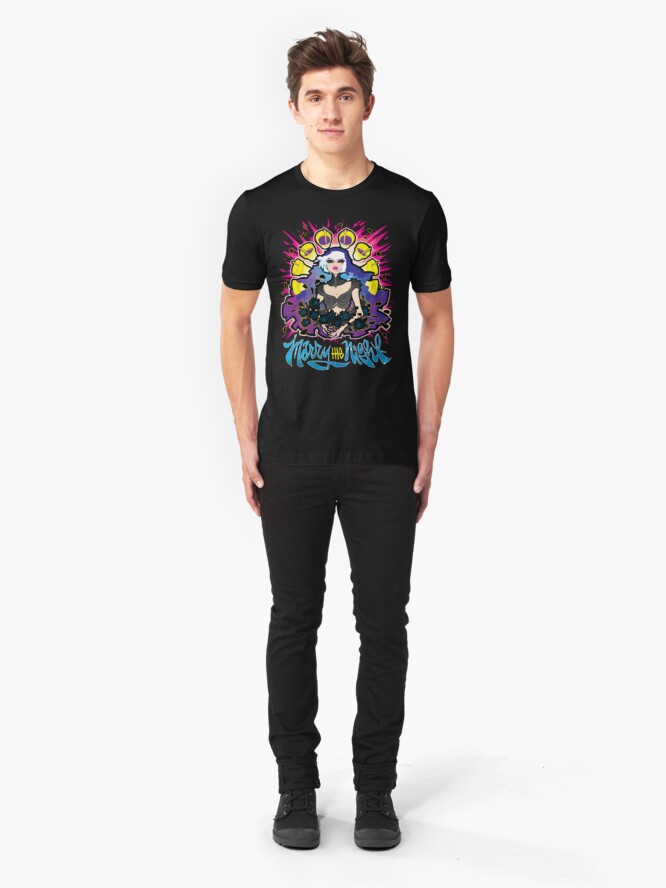 Alternate view of bride Slim Fit T-Shirt