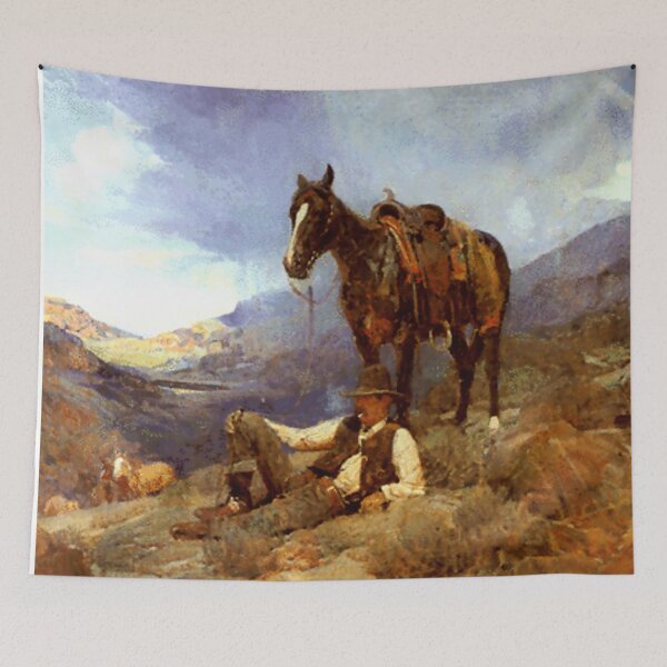 Item preview, “A Morning Shower” by Frank Tenney Johnson designed and sold by PatricianneK.