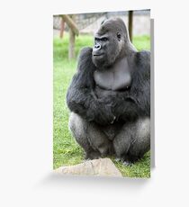big man Greeting Card