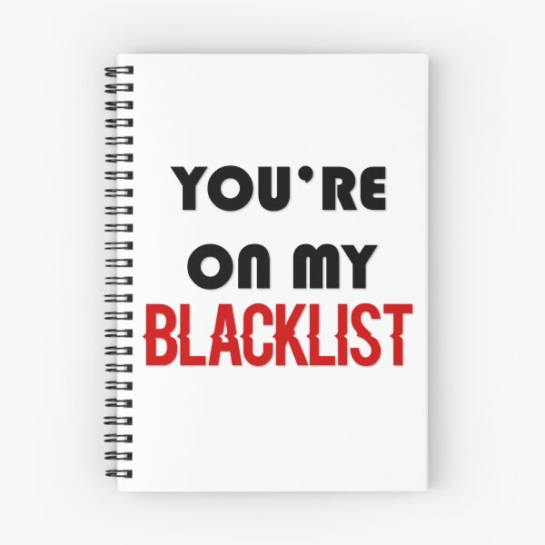 Item preview, on the blacklist designed and sold by Jessica Kelly.