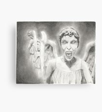 Don't Blink. Canvas Print